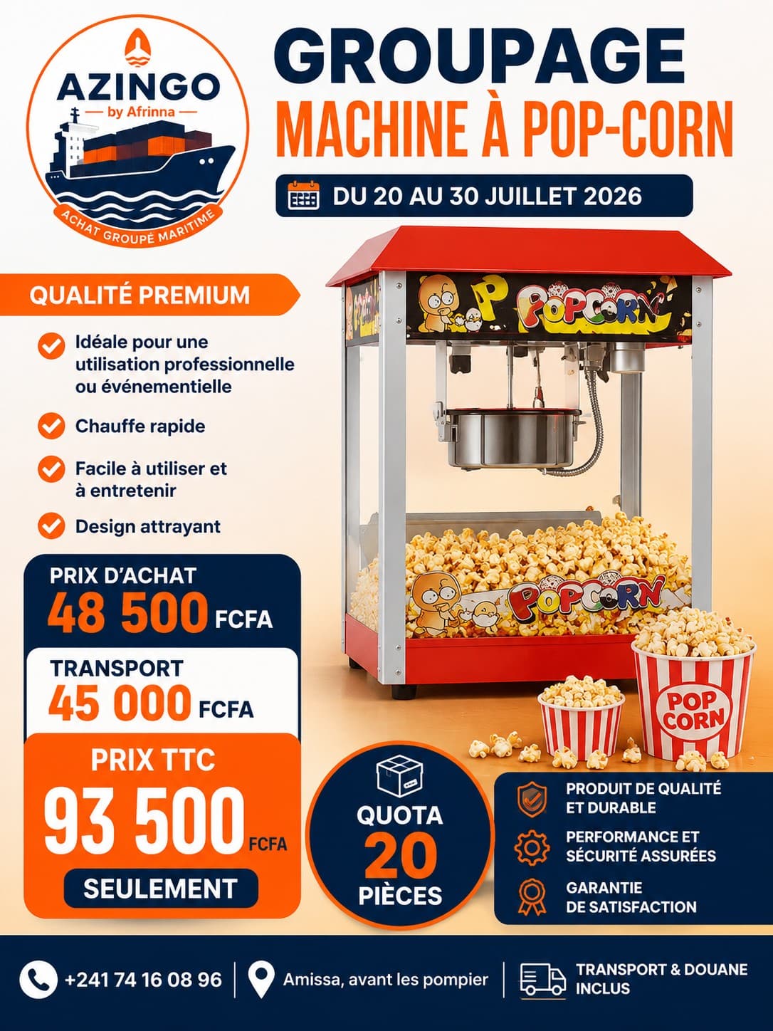 Machine à pop-corn